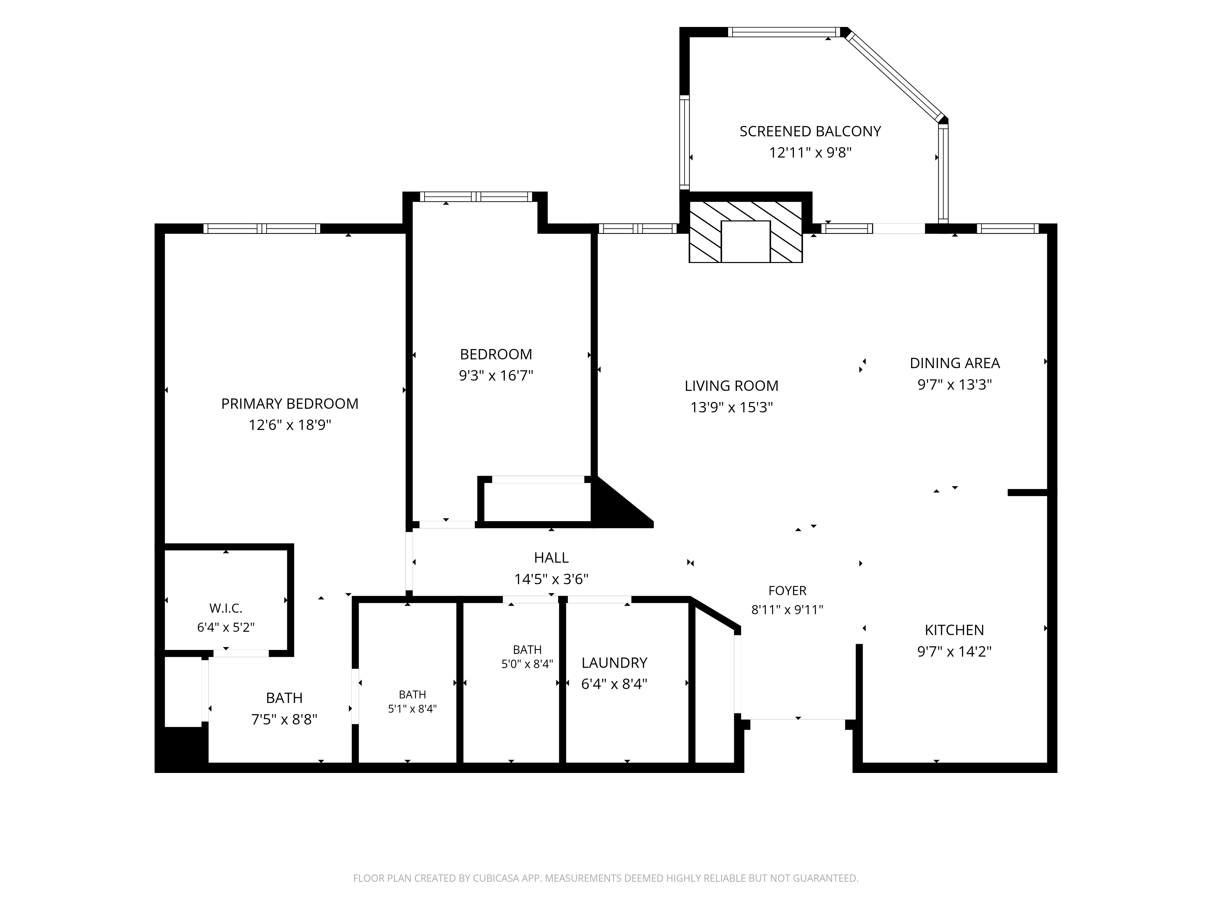 Unit 207 Floorplan